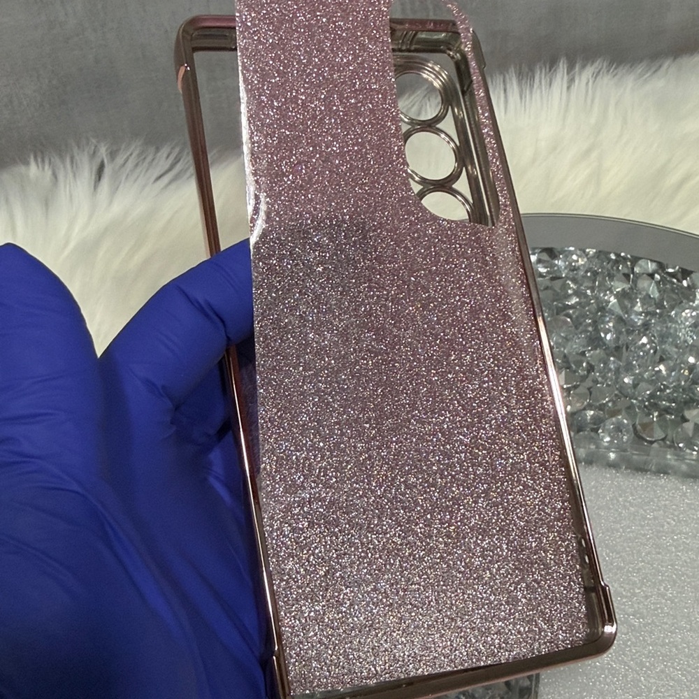 2/$5 Glitter Pink Phone Case for Samsung 25 ultra - Picture 5 of 9